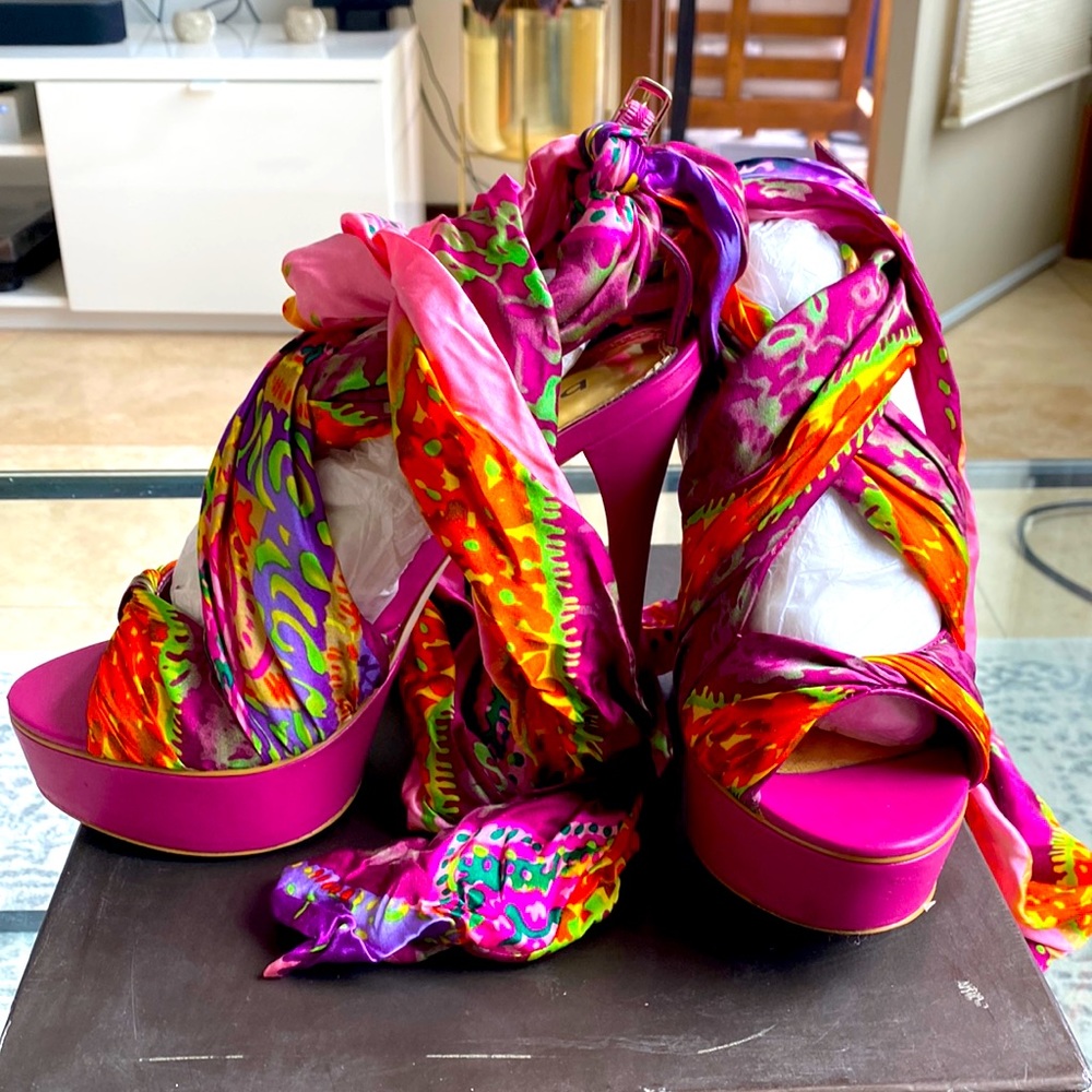 Bebe Scarlett heels